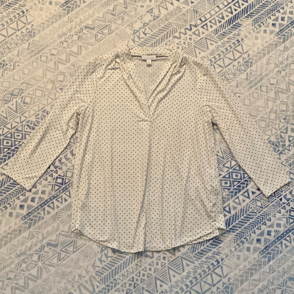 Charter Club Polka Dot Top